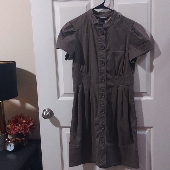Marc By Marc Jacob’s Puff Short Sleeve MIDI Button Up Dress Size 12 - Picture 13 of 13